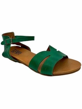 Miz Mooz Annalise Emerald Women's Leather Sandals EU 41